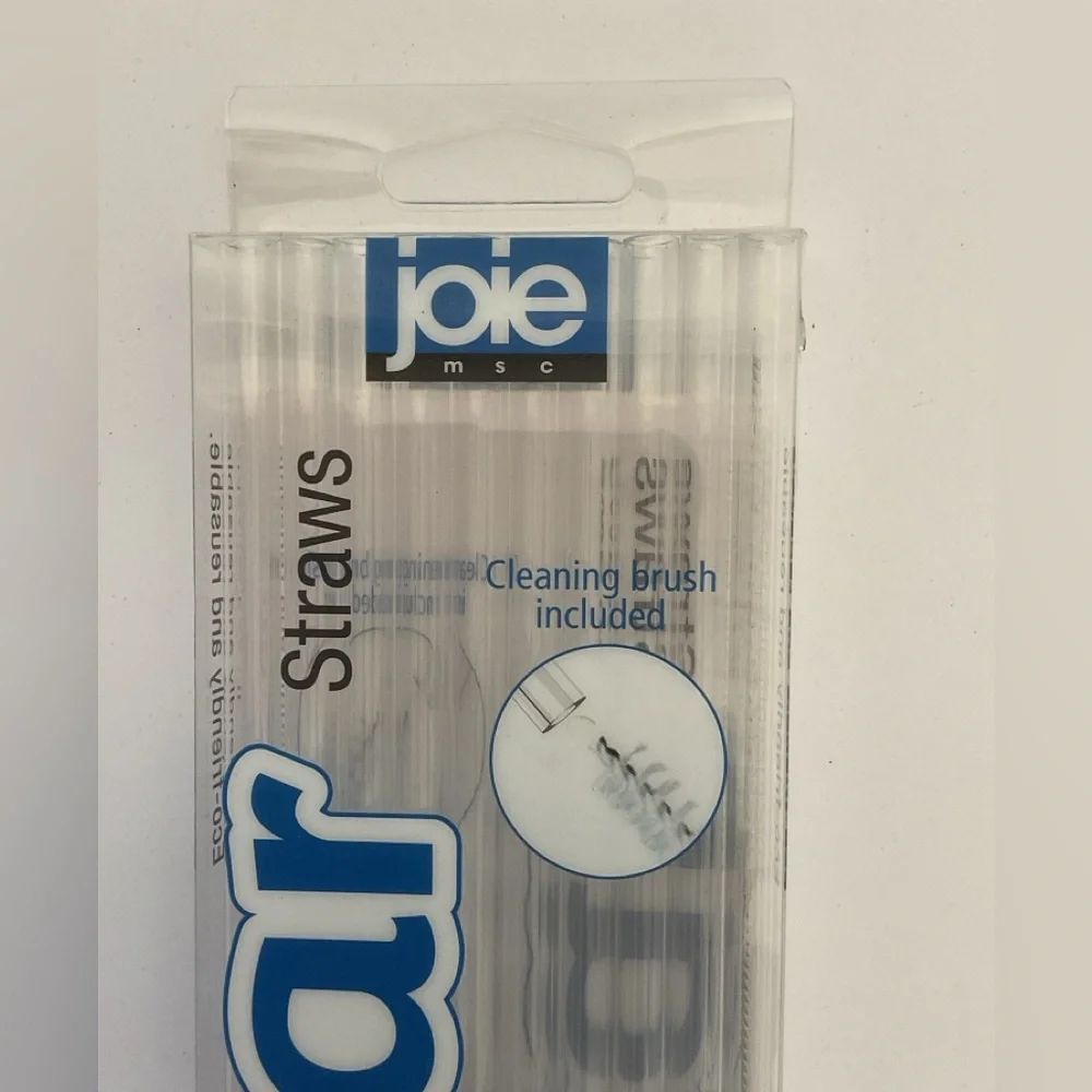Joie Reusable Drinking Straws Pack of 20 NWT